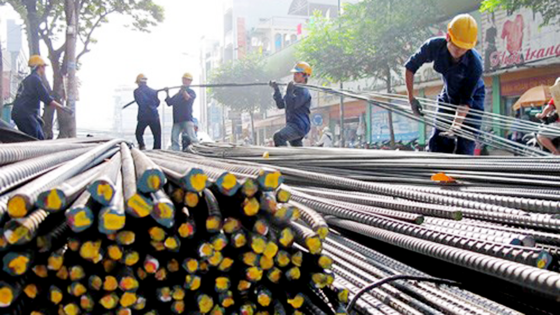 Vietnam is estimated by VSA to be the largest steel manufacturer in ASEAN (Photo: SGGP)