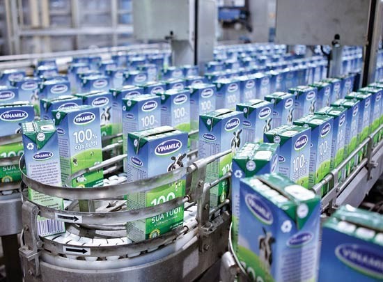 A fresh milk production line of Vinamilk