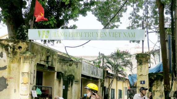 The headquarters of Vietnam Feature Film (VFS) in Hanoi