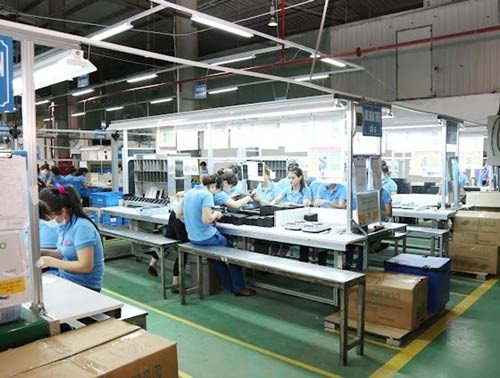 Goldsun Plant, one of suppliers of Samsung Vietnam (Photo: SGGP)