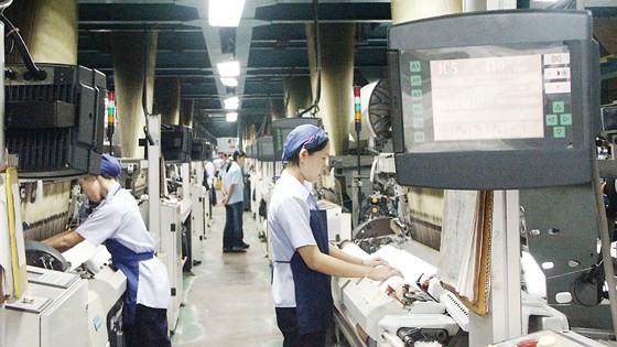 The modern production chain of Thai Tuan Textile and Garment Company (Photo: SGGP)