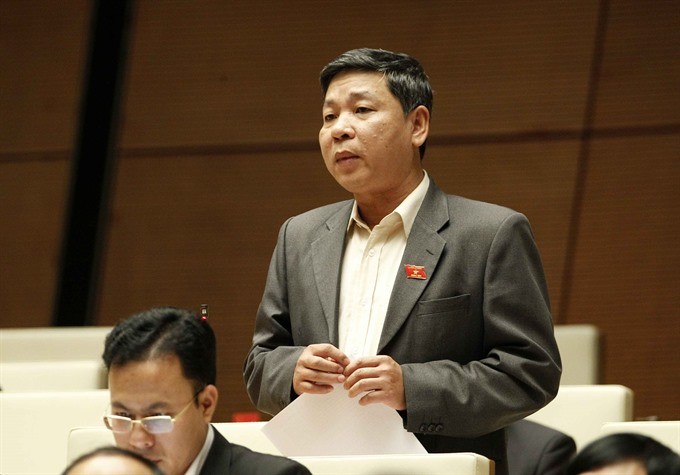 The draft Law on Preventing and Controlling Corruption is debated at the National Assembly on Tuesday. (Photo: VNA/VNS)