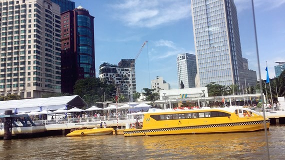 HCMC's first river bus route officially comes into operation on November 25 (Photo: SGGP)
