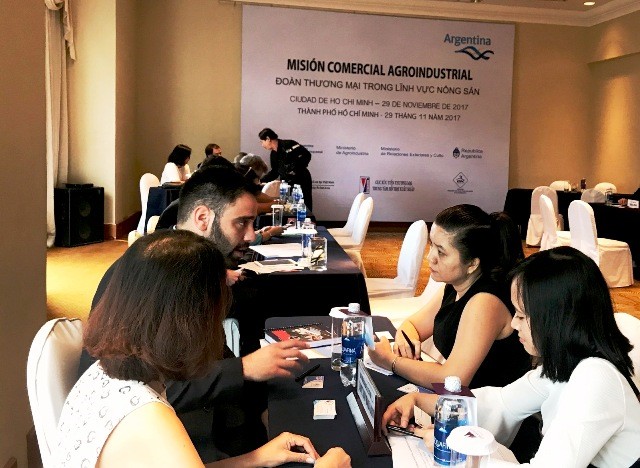 Vietnamese and Argentinian businesses seek trade promotion opportunities at the conference (Source: baocongthuong)