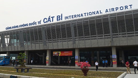 Cat Bi airport in the northern city of Hai Phong 