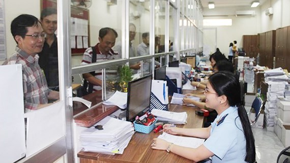Business do customs procedures in HCMC (Photo: SGGP)