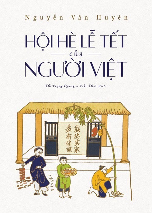 The book comprises essays and studies by scholar Nguyen Van Huyen. (Photo courtesy of Nha Nam Company)