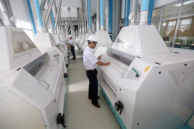 A production line at Taiwan-funded Uni-President Vietnam in Quang Nam Province. (Photo: VNA/VNS)
