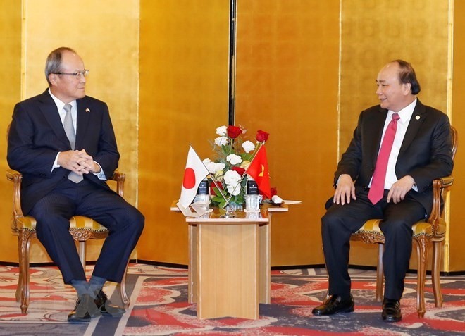 Prime Minister Nguyen Xuan Phuc has encouraged Japanese businesses to become strategic partners with Vietnam’s State-owned enterprises (SOEs), especially in industrial infrastructure construction. VNA/VNS Photo