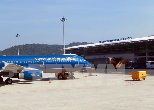 Phu Quoc International Airport is among the big investment projects subject to an SAV audit in 2019 (Photo: VNA)