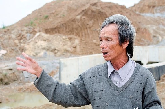 Mr. Pham Tan Luc has denounced wrongdoings in Da Nang-Quang Ngai expressway (Photo: TIENPHONG.VN)