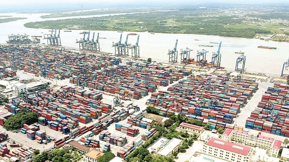 A seaport in HCMC (Illustrative  photo: SGGP)