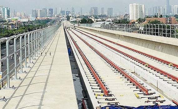 The first metro line in HCMC, Ben Thanh-Suoi Tien, is expected to be built by 2020 