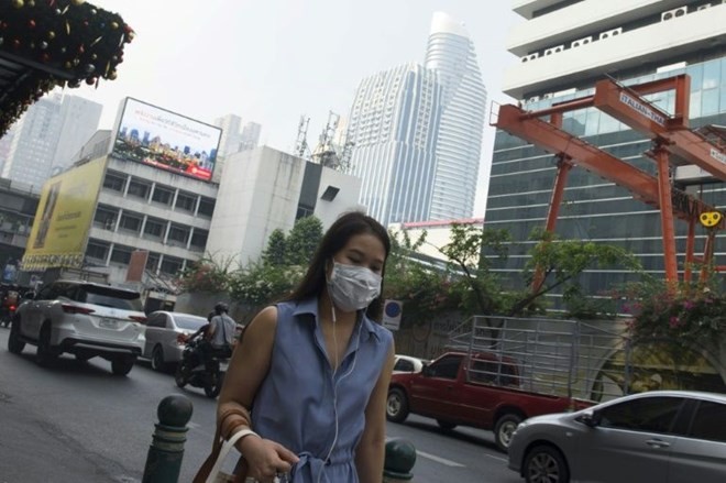 Heavy smog has covered Bangkok in recent weeks (Source: AFP)