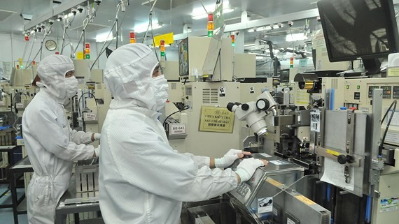 Semiconductor production at MTEX Company. (Photo: SGGP)