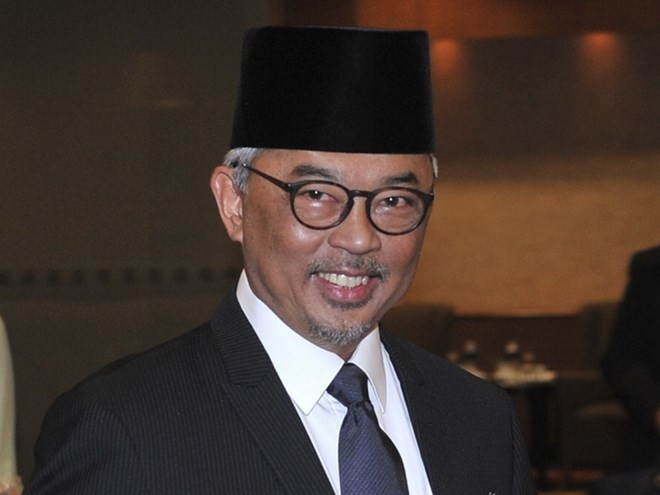 The Sultan of Pahang state, Abdullah Sultan Ahmad Shah, has become the new king of Malaysia (Photo: AP)