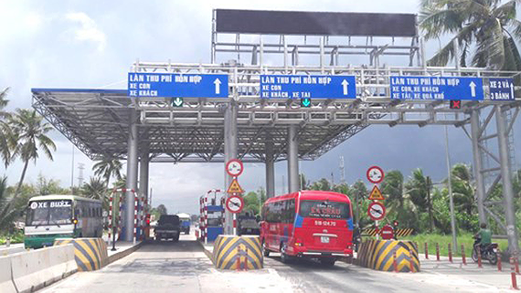  A tollbooth in Highway 91 (Photo: SGGP)