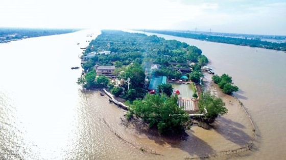 An top side view of Phung Islet (Photo: SGGP)