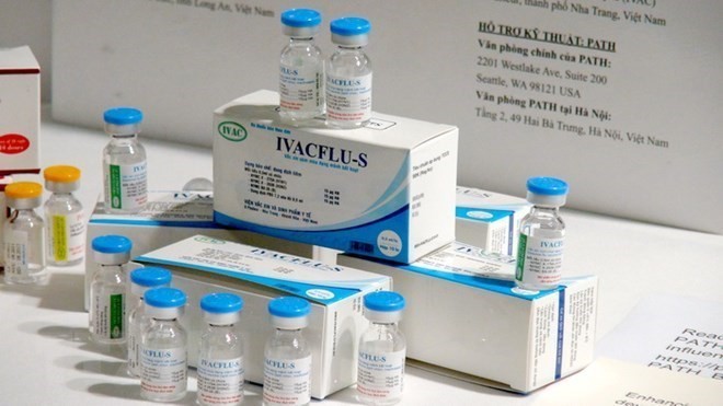 "3-in-1" seasonal flu vaccine produced by Vietnam (Source: VNA)