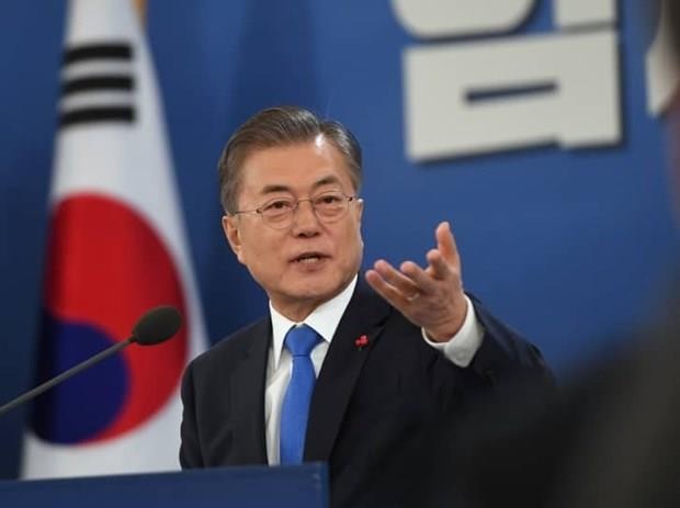 President of the Republic of Korea (RoK) Moon Jae-in (Photo: AFP/VNA)