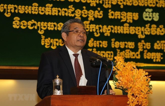 Cambodian Deputy Prime Minister Yim Chhayly (Source: VNA)