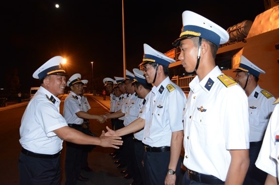 Naval ship HQ 012-Ly Thai To of Brigade 162 of the Naval Region 4 on March 20 left for Malaysia to attend the 2019 Langkawi International Maritime and Aerospace Exhibition (LIMA 2019) (Source: http://www.qdnd.vn)