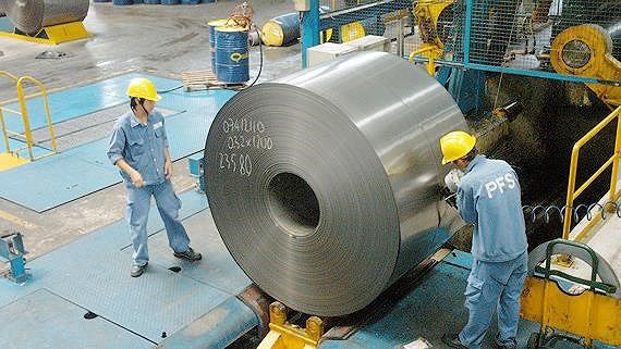 Production of rolled steel at a company. (Photo: SGGP)