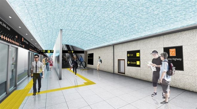 Design of a subway station in Manila (Source: nna.jp)