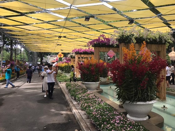 The first Orchid Festival opens in HCMC on April 27 (Photo: SGGP)