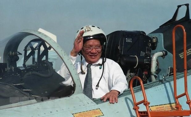 Former President Le Duc Anh (Photo: VNA)