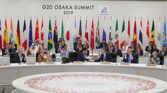 At the G20 Summit 2019 in Osaka, Japan (Source: Reuters)