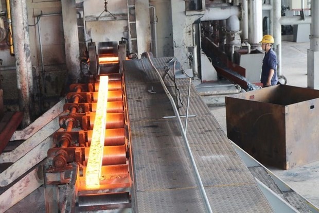A steel mill in Vietnam (Photo: VNA)