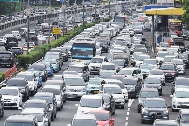 Traffic congestion in Jakarta (Source: The Jakarta Post)