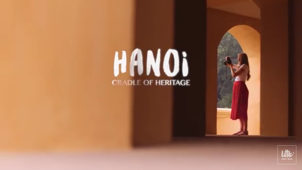 Hanoi-Cradle of Heritage is a 30-second advertising clip on Hanoi made by CNN (Screenshot photo)
