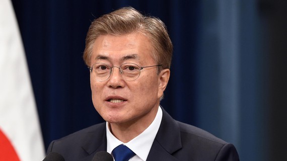 Korean President Moon Jae-in