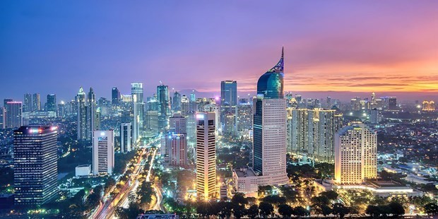 A corner of Indonesia's Jakarta capital (Source: Asialink)