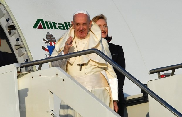 Pope Francis to Thailand visits Thailand on November 20-23. (Photo: AFP/VNA)
