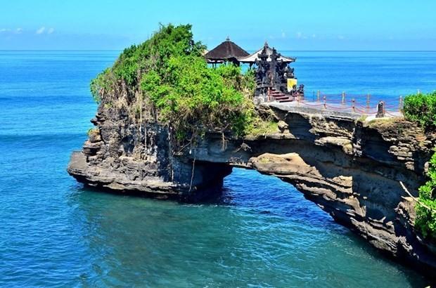 Tanah Lot in Bali is considered as one of the most popular destinations in Indonesia. (Photo: Jakarta Post)