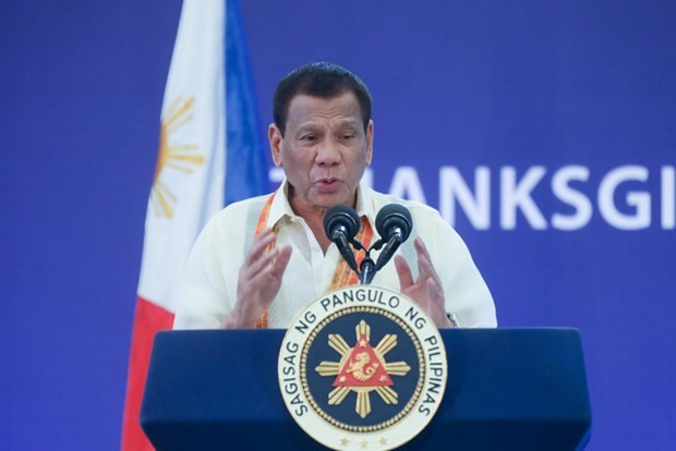 Philippine President Rodrigo Duterte (Photo: Internet) 