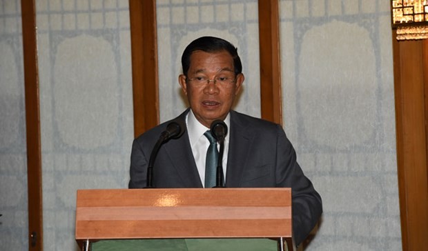 Cambodian Prime Minister Samdech Techo Hun Sen (Photo: khmertimeskh.com)