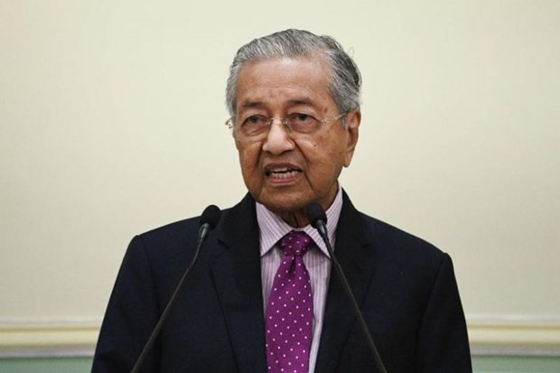 Malaysia's interim Prime Minister Mahathir Mohamad (Photo: VNA)