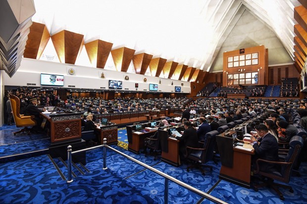 A sitting of the Malaysian parliament (File photo. Source: AFP/VNA)