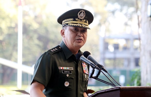 Chief of Staff of the Armed Forces of the Philippines Felimon Santos Jr (Photo: AFP)