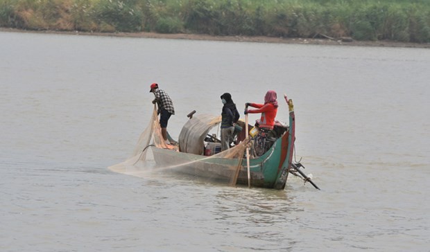 On Tonle Sap river (Photo: Khmer Times)