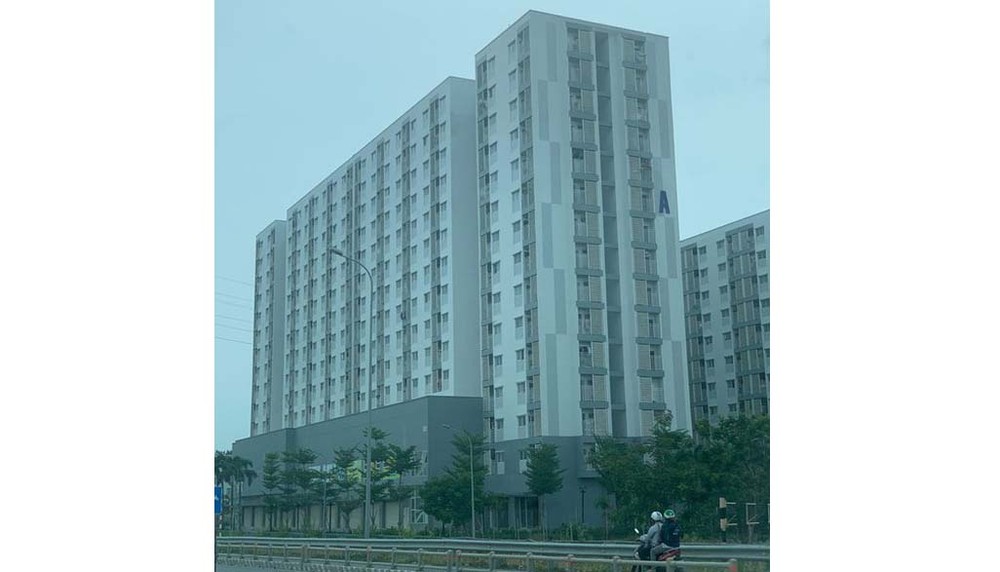 A social housing project developed by a private enterprise in HCMC (Photo: SGGP)