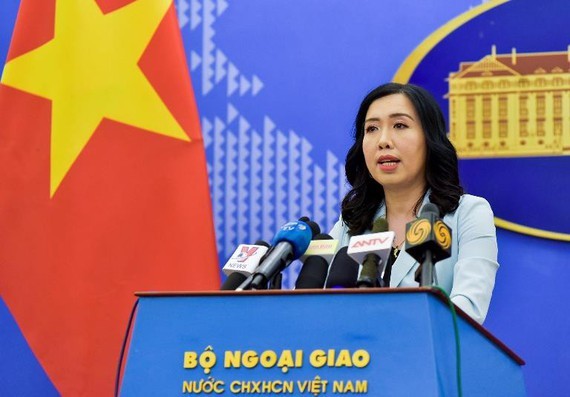 Spokesperson of the Foreign Ministry Le Thi Thu Hang