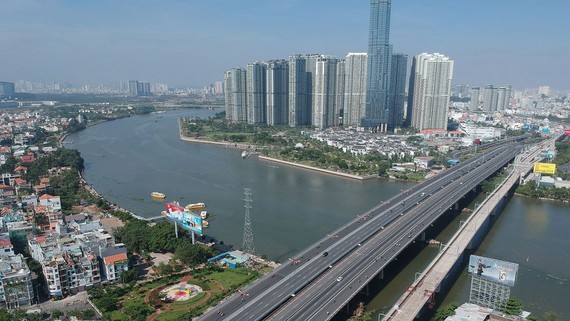 Saigon Bridge 2 (left) gained funding from PPP model