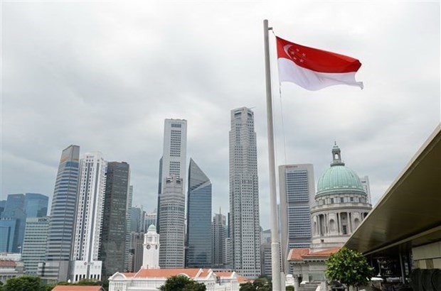 Singapore's economy contracted 13.2 percent year on year in the second quarter of 2020 (Photo: AFP/VNA)