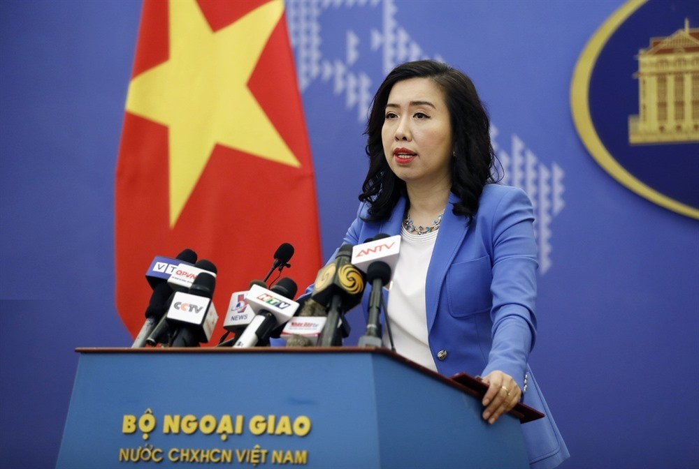 Foreign Ministry spokesperson Le Thi Thu Hang (Source: VNS/VNA)