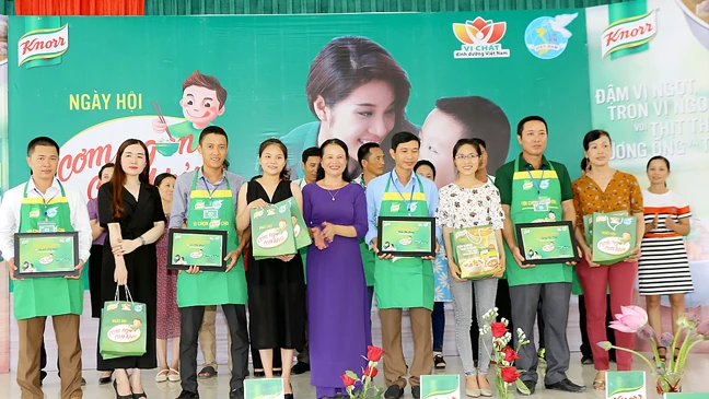 Ngày hội Cơm ngon - Con khỏe tại tỉnh Quảng Trị